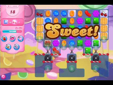 Candy Crush Saga Level 4353 NO BOOSTERS (glitched level)