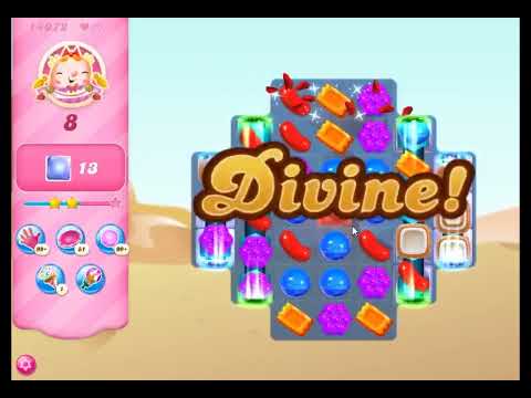 Candy Crush Saga Level 14072 - NO BOOSTERS | SKILLGAMING ✔️