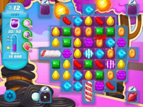 Candy Crush Soda Saga Level 1201 - NO BOOSTERS