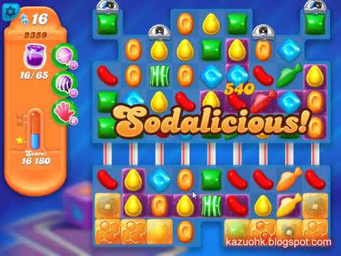 Candy Crush Soda Saga Level 2359 (3 stars, NO booster)