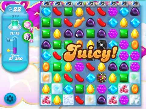 Candy Crush Soda Saga Level 374