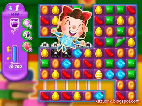 Candy Crush Soda Saga Level 1699 (3 stars, No boosters)