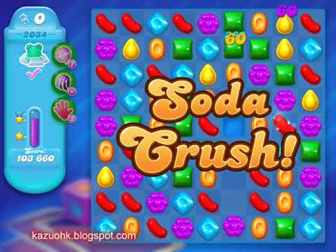 Candy Crush Soda Saga Level 2034 (NO boosters)