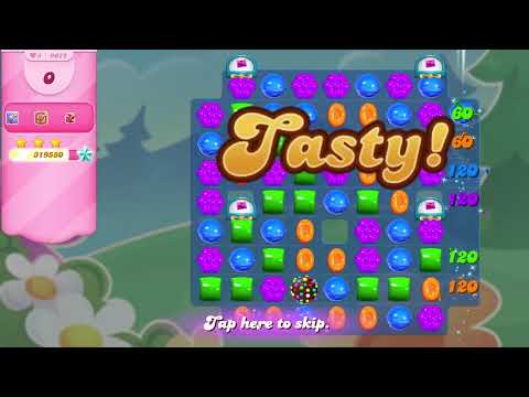 Candy Crush Saga Level 9622 NO BOOSTERS