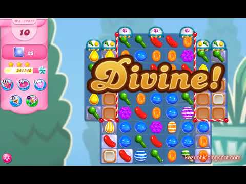 Candy Crush Saga Level 12377 (3 stars, No boosters)