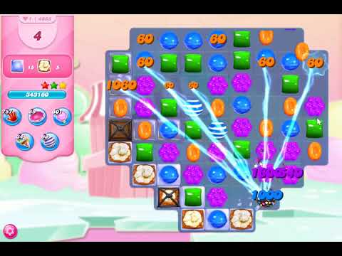 Candy Crush Saga Level 4085 NO BOOSTERS