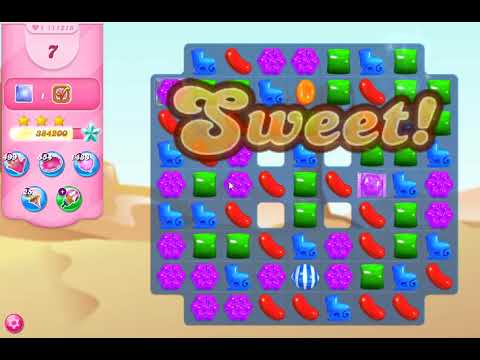 Candy Crush Saga Level 11218 (3 stars, No boosters)