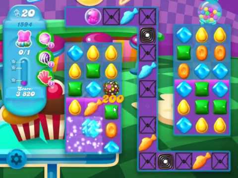 Candy Crush Soda Saga Level 1594 - NO BOOSTERS