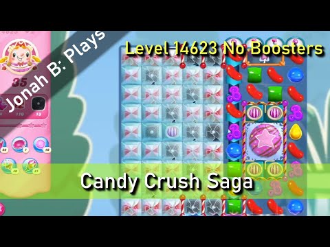 Candy Crush Saga Level 14623 No Boosters