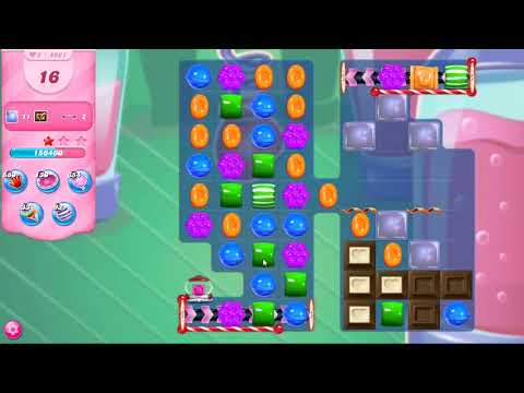 Candy Crush Saga Level 4961 NO BOOSTERS