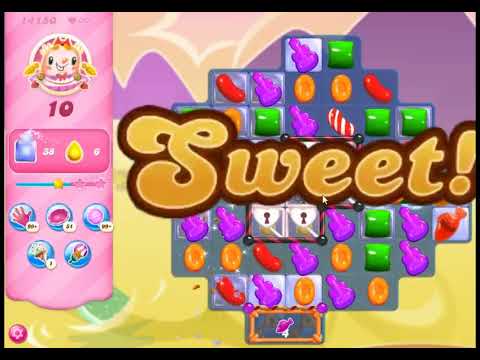 Candy Crush Saga Level 14150 - NO BOOSTERS | SKILLGAMING ✔️