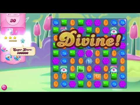 Candy Crush Saga Level 1061 NO BOOSTERS