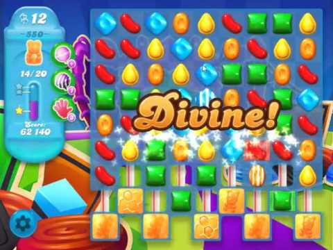 Candy Crush Soda Saga Level 550