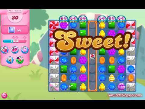 Candy Crush Saga Level 11611 (3 stars, No boosters)