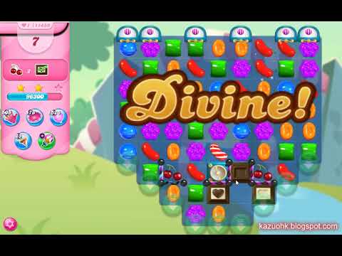 Candy Crush Saga Level 11456 (3 stars, No boosters)