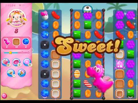 Candy Crush Saga Level 14684 - NO BOOSTERS | SKILLGAMING ✔️