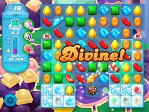 Candy Crush Soda Saga Level 891 - NO BOOSTERS