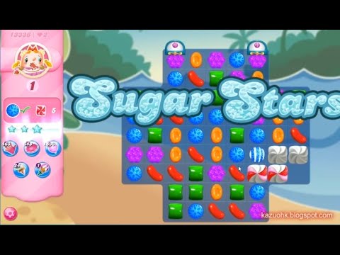 Candy Crush Saga Level 13336 (2nd version, Sugar stars, No boosters No pass)