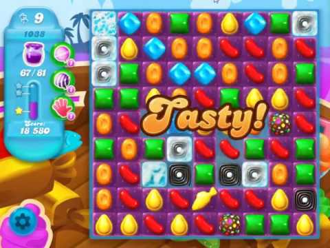 Candy Crush Soda Saga Level 1038 - NO BOOSTERS