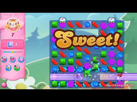 Candy Crush Saga Level 12923 (3 stars, No boosters)