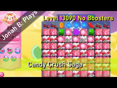 Candy Crush Saga Level 13090 No Boosters