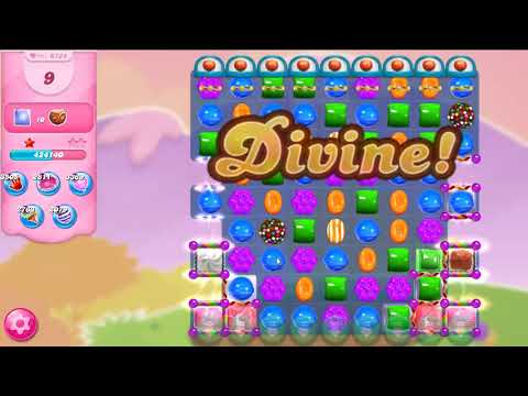 Candy Crush Saga LEVEL 6724 NO BOOSTERS