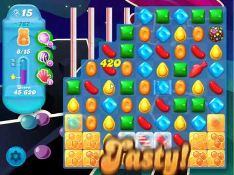 Candy Crush Soda Saga Level 767 - NO BOOSTERS