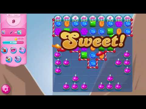 Candy Crush Saga LEVEL 7451 NO BOOSTERS