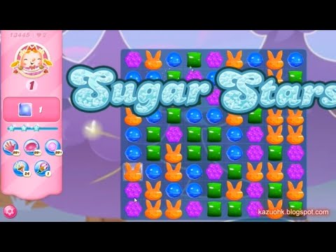 Candy Crush Saga Level 13445 (2nd version, Sugar stars, NO boosters)