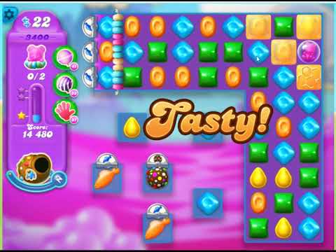 Candy Crush Soda Saga Level 3400 ***