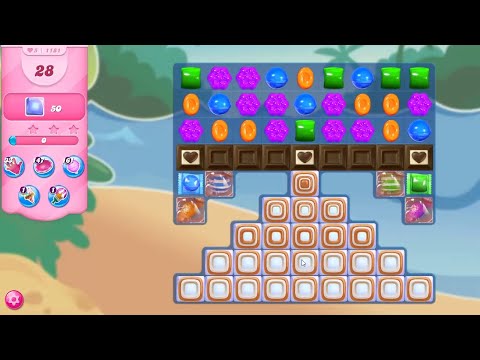 Candy Crush Saga Level 1181 NO BOOSTERS