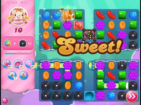 Candy Crush Saga Level 15752 - NO BOOSTERS | SKILLGAMING ✔️