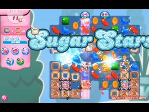 Candy Crush Saga Level 11320 (Sugar stars, No boosters)