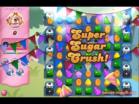 Candy Crush Saga Level 14164 (NO boosters)