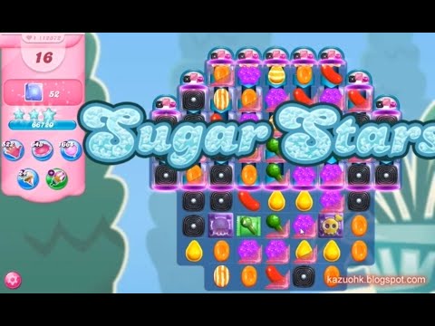 Candy Crush Saga Level 12372 (Sugar stars, No boosters)