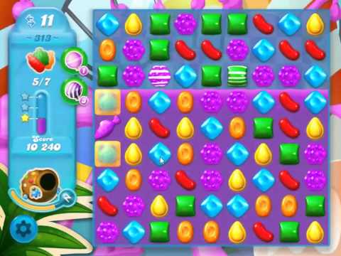 Candy Crush Soda Saga Level 313