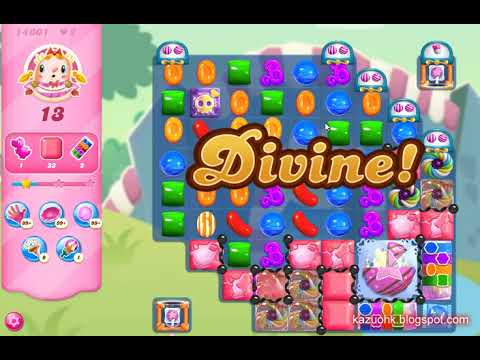 Candy Crush Saga Level 14601 (3 stars, NO boosters)