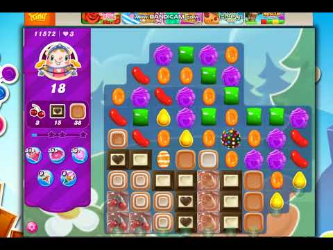 Candy Crush Saga Level 11572 - 25 Moves NO BOOSTERS