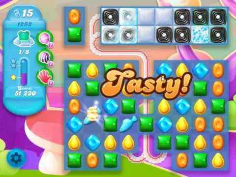 Candy Crush Soda Saga Level 1252 - NO BOOSTERS