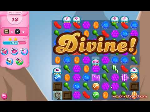 Candy Crush Saga Level 12409 (3 stars, No boosters)