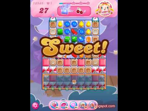 Candy Crush Saga Level 13585 (2nd version, 3 stars, NO boosters)