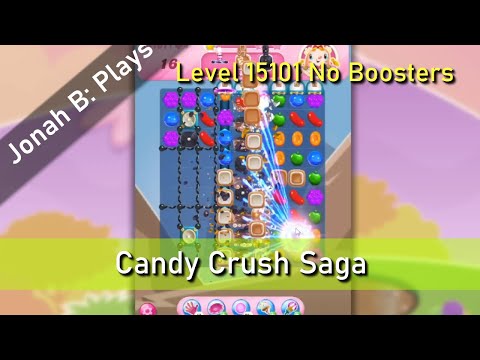 Candy Crush Saga Level 15101 No Boosters