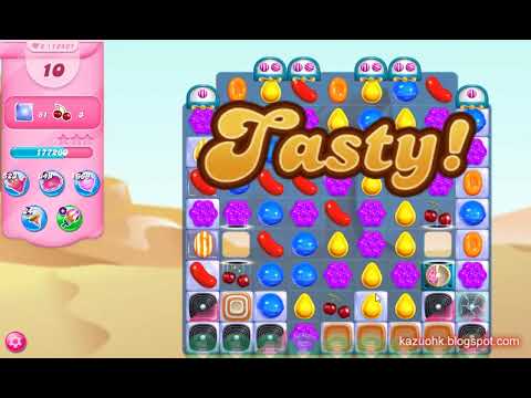 Candy Crush Saga Level 12421 (3 stars, No boosters)