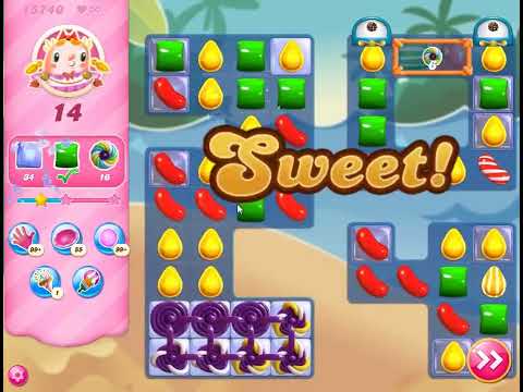 Candy Crush Saga Level 15740 - NO BOOSTERS | SKILLGAMING ✔️