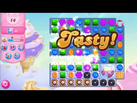 Candy Crush Saga LEVEL 6611 NO BOOSTERS