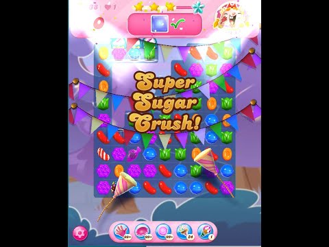 Candy Crush Saga Level 13738 (2nd version, 3 stars, NO pay NO pass!!)