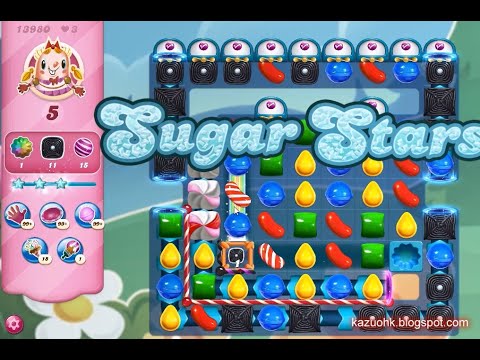 Candy Crush Saga Level 13980 (Sugar stars, No boosters)