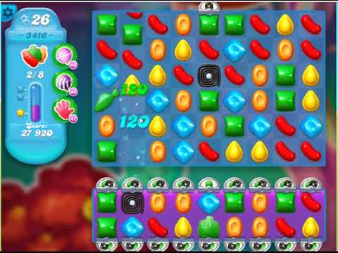 Candy Crush Soda Saga Level 3416 *