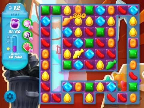 Candy Crush Soda Saga Level 1627 - NO BOOSTERS