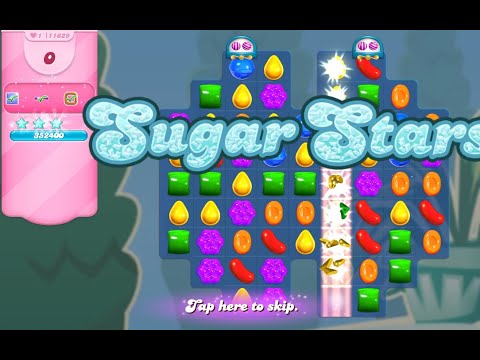 Candy Crush Saga Level 11629 (Sugar stars, No boosters)